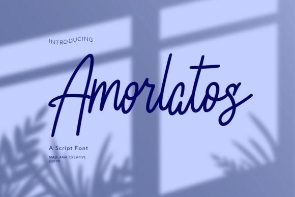 Amorlatos: A Delicate Script Font for Polished Branding