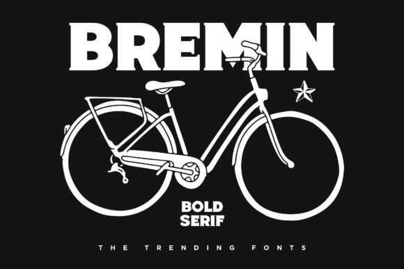 Bremin Font for Web Design: A Bold Vintage Serif for Brand Impact