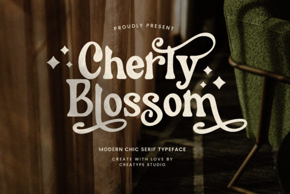 Cherly Blossom: A Chic Serif Font for Editorial Elegance