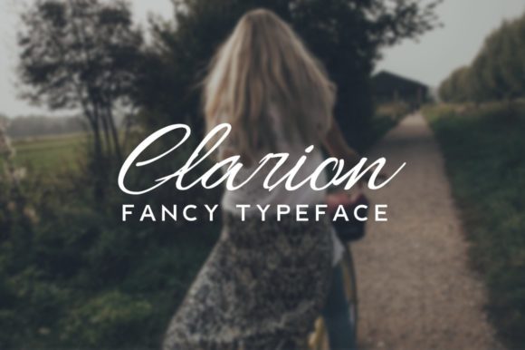 Clarion Font for Handmade Creations