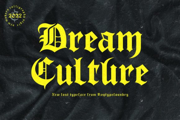 Dream Culture Font for Timeless Branding