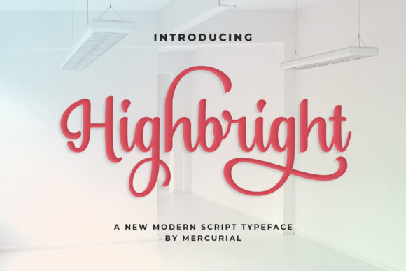 Highbright Font for Polished Branding