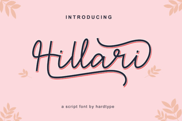 Hillari Font for Elegant Editorial Design