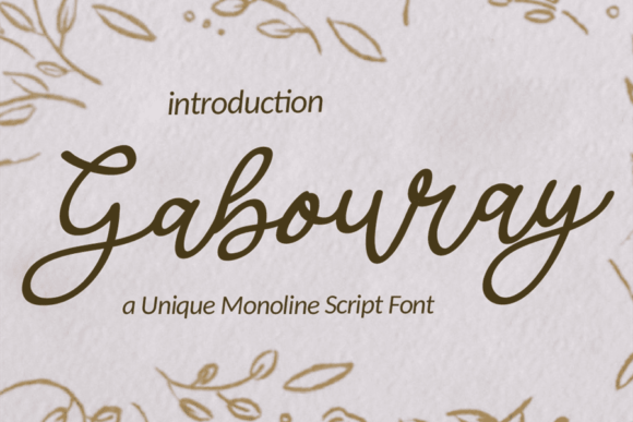 How Gabouray Font Elevated My Brand’s Visual Identity