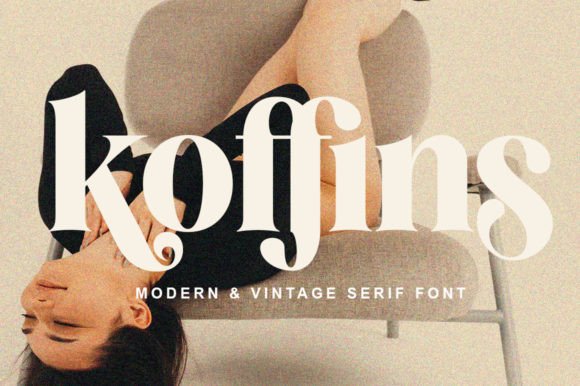 Koffins Serif Font for Handmade Creations