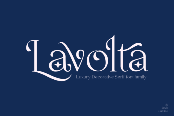 Lavolta: A Serif Font That Elevates Campaign Design