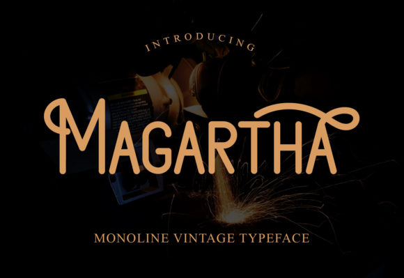 Magartha: A Vintage Sans Serif Font for Modern Branding