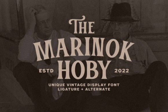 Marinok Hoby: A Vintage Font for Timeless Branding