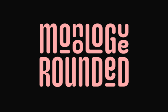 Monologue Rounded: A Designer’s Take on a Modern Sans Serif