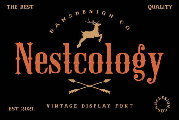 Nestcology Font for Campaign Design
