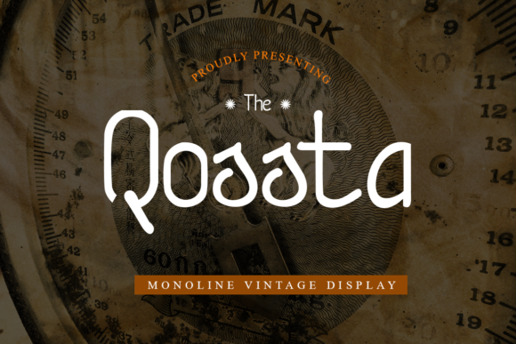 Qossta: A Vintage Sans Serif Font for Modern Editorial Design