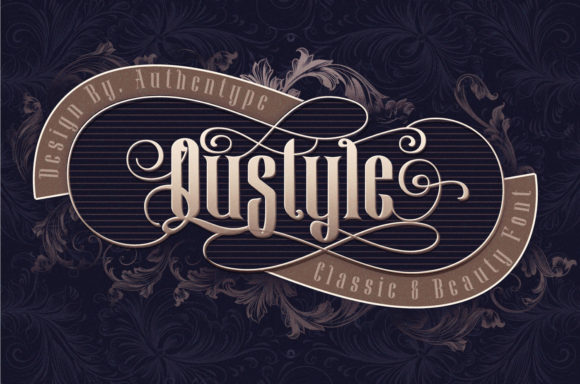 Qustyle: A Vintage Blackletter Font for Digital Branding