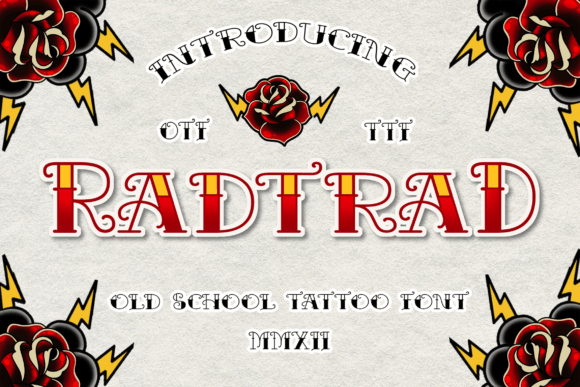 Radtrad: The Blackletter Font That Boosts Brand Visibility