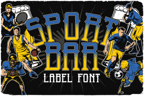 Sport Bar Font for Bold Visual Impact
