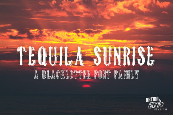 Tequila Sunrise Font for Bold Branding