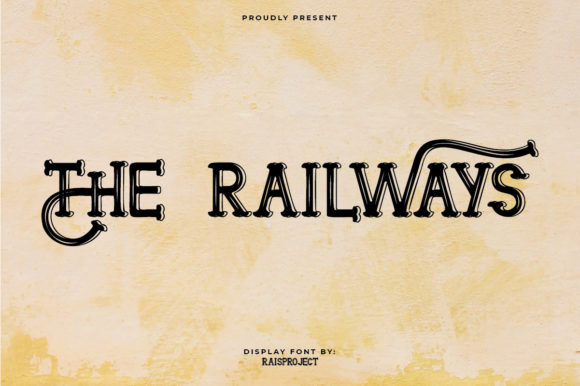 The Railways: A Serif Font That Elevates Campaign Design