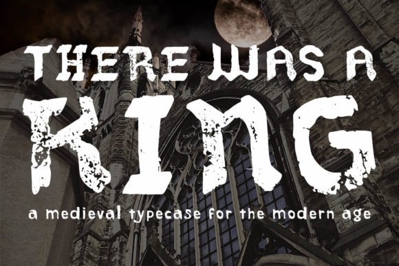 There Was a King Font Review for Brand Designers